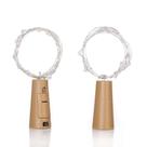 50 Fio Led De Fada String Light 20 Leds 2m Rolha Decoração
