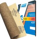 50 Folhas Lixa para madeira 225x275mm Grão 150 A237 Norton