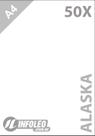 50 Folhas Papel Color Plus Alaska (Branco) A4 180g