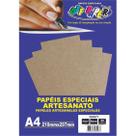 50 Folhas Papel Kraft Natural 180g A4 Off Paper 210mmx297mm