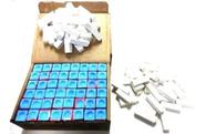 50 Giz azul + 1 Kg de giz Branco Taco / Bilhar / Sinuca / Snooker