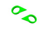 50 Indicador Porca Solta Verde Roda Caminhao 3/4 27mm