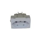 50 Interruptores Tomada 2p+t 10a 250v Linha Sleek 16049