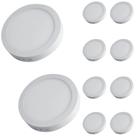 50 Luminárias Plafon Led 24w Philips 6500k Bivolt Embutir