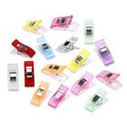 50 Mini Prendedor Clips Wonder Prender Tecidos Cartonagem Colorido