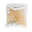 50 Palitos De Bambu Para Coquetel De Natal Com Tema De Papai Noel, Floco De Neve E Árvore, Palitos