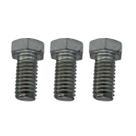 50 Parafusos Sextavado Grau 2 Zincado 3/8 x 3/4 50 Parafusos Sextavado Grau 2 Zincado 3/8 x 3/4