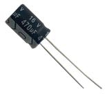 50 PÇS CAPACITOR ELETROLITICO 470X16V - 470 UF X 16V - 105º