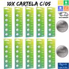 50 Pilha Bateria CR2032 Tipo Moeda 10 Cartelas c/ 5 Baterias Energy Elgin 50 Pilha Bateria CR2032 Tipo Moeda 10 Cartelas c/ 5 Baterias Energy Elgin