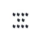 50 Presilha Injetada 25mm Barra Pump Academia Musculacao Trava Pesos Bloqueador JFIT
