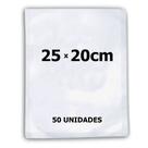 50 Saco Plástico 25x20cm Embalagem Ranhuras Seladora A Vácuo 50 Saco Plástico 25x20cm Embalagem Ranhuras Seladora A Vácuo