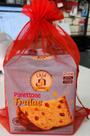 50 saquinho lembrancinha tule organza 30x40 Panetone