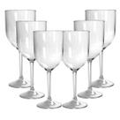 50 Taças Vinho Acrílico Cristal Resistente 330ml ENVIO IMEDIADO E SEGURO 50 Taças Vinho Acrílico Cristal Resistente 330ml ENVIO IMEDIADO E SEGURO