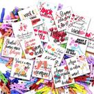 50 Tags Drink Bebida Dia dos Namorados pregador color