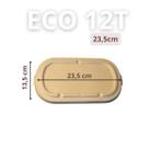 50 Tampas biodegradáveis-23,5 x 13,0 x 1,5 cm 50 Tampas biodegradáveis-23,5 x 13,0 x 1,5 cm