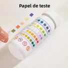 50 Tiras De Teste De Cloro E pH 5 Em 1 Para SPA, Piscina, Testador De Água, Ferramenta De Teste De