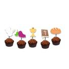 50 topper tag plaquinha para doces festa aniversário comemoração eucaristia primeira comunhão