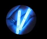 50 un Bastao Luminoso Pesca Noturna Luz Quimica AZUL
