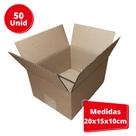 50 un Caixa de papelão 20x15x10cm