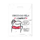 50 Un Sacolas Plásticas Boca De Palhaço Para Loja Tam P 15X20 - Flock - Vários Modelos.