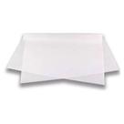 50 Unidade Papel de Seda Liso Cor Branco 48x60 Para Embrulho de Objeto
