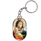 50 unidades Chaveiro Chapinha - Nossa Senhora da Abadia - Mod. 2
