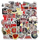 50 unidades de adesivos mistos Stalin User Cccp Het da União