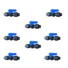 50 Unidades Registro União + porca Trava Implebrás Irrigação/horta 16mm