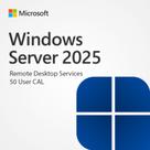 50 User CAL Remote Desktop Services 2025 Licenças RDS Para Microsoft Windows Server 2025