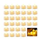 50 Velas LED Eletrônica Artificial Decoração Amarelo 50 Velas LED Eletrônica Artificial Decoração Amarelo