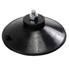 50 Ventosa de 90mm (9 cm) Em PVC Preto Com Parafuso e Porca 50 Ventosa de 90mm (9 cm) Em PVC Preto Com Parafuso e Porca