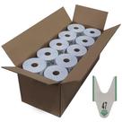 50 x Bobinas de Senha Bico de Pato 2 Dígitos (00-99) em Rolo com 2000 Senhas na Cor Verde
