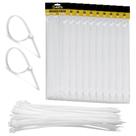 500 Abraçadeiras Nylon Lacre Tairape 40cm Fita Hellerman 4,8 x 400mm Branco