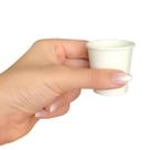 500 Copo Papel 60ml Biodegradável Térmico Café Expresso Bran