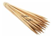 500 Espetinhos Vareta Palito Espetos De Bambu Churrasco 30cm 500 Espetinhos Vareta Palito Espetos De Bambu Churrasco 30cm
