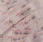 500 Etiqueta Cetim Personalizados