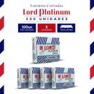 500 Laminas de Barbear Lord Platinum Cortada para Navalhete