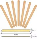 500 Palito de Picolé Artesanato Ponta Redonda 11,5cm 500 Palito de Picolé Artesanato Ponta Redonda 11,5cm