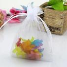 500 Saquinho de organza branco 9x12 fita cetim 500 Saquinho de organza branco 9x12 fita cetim