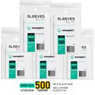500 Sleeve Economico Tamanho Mini USA 41x63mm Protetor Carta