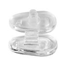 500 Un Plaqueta Silicone P/ Armação de Óculos Extra Macia Encaixe ou Parafuso 500 Unid gota canoa feijão feijãozinho 25 formato acessório são paulo