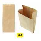 500 Un Saco Kraft Mix Até 1kg Para Pastel, Salgado, Pão 500 Un Saco Kraft Mix Até 1kg Para Pastel, Salgado, Pão
