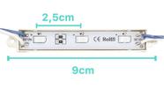 500 X Módulos 5050 Led Smd 3 Led Ip65 Prova D'agua 12volts