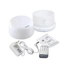 500ML Umidificador Difusor Aromatizador Luz LED De 7 Cores Com Controle Remoto cor:branco