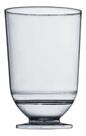 500un Mini Taça Cristal Acrílico 45ml Bebidas Doces Gourmet Cor Transparente