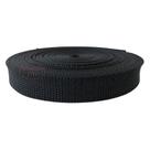 50m Fita CA 20mm 2cm Preta Alça Bolsas Cadarço Mochilas