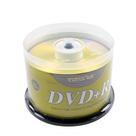 50PCS 4.7GB 16X DVD+R CD Discos Vazios Para Gravação Blu-ray, Gravação Única, Armazenamento De