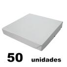 50und Caixa para Doces e Salgados Quadrada Branca Caixa Delivery