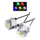 50x Chapéu De Palha Brilhante Led 8mm 0.5w 3.0-3.2v