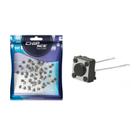 50x Chave Táctil 2 Terminais - 6 x 6 x 4,3mm - 180º Graus